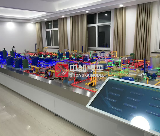 采油礦場集輸實訓仿真模型